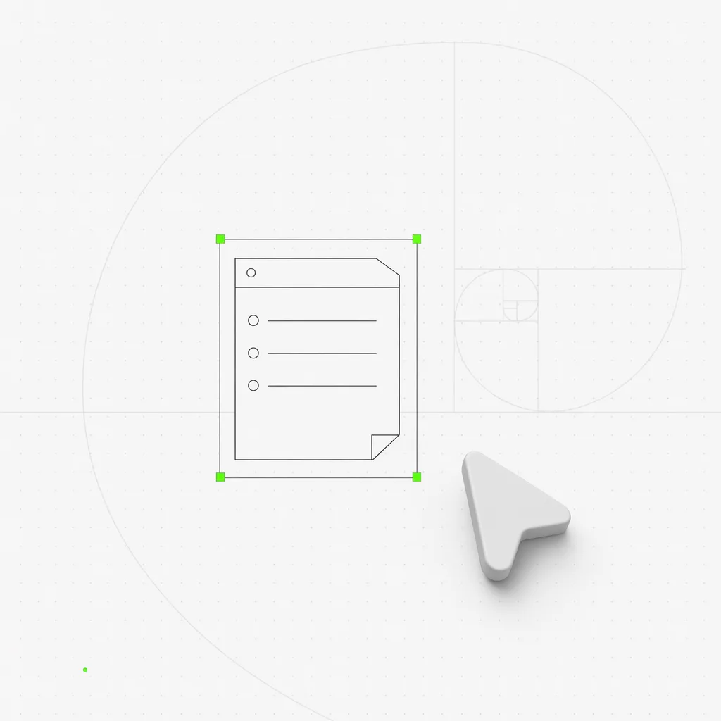 A single plain-text skill card with a labeled header and a few lines, selected in a green frame on a near-white editorial ground